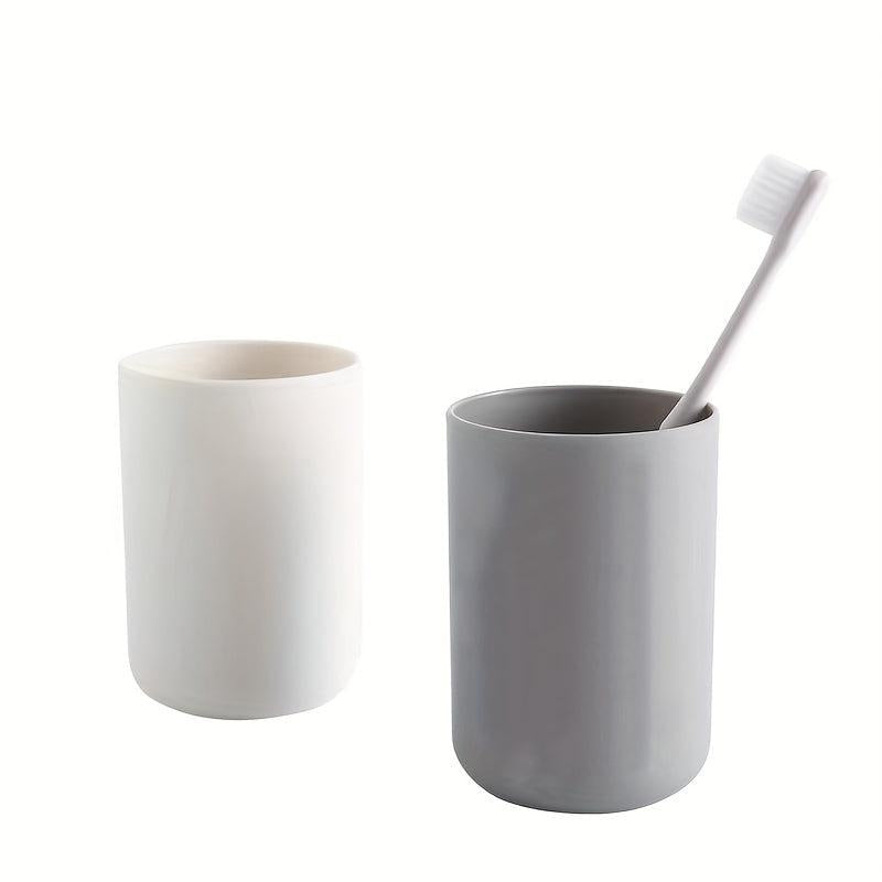 Unbreakable Reusable Bathroom Cup Plain Plastic Wash Cup