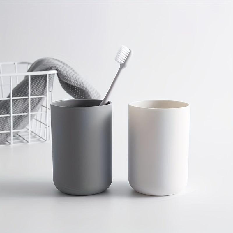 Unbreakable Reusable Bathroom Cup Plain Plastic Wash Cup