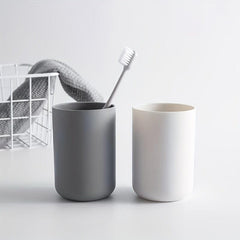 Unbreakable Reusable Bathroom Cup Plain Plastic Wash Cup