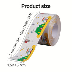 Transparent Self Adhesive Caulk Tape for Bath & Toilet