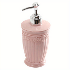 European Style Carved Flowers Soap Dispenser