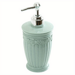 European Style Carved Flowers Soap Dispenser