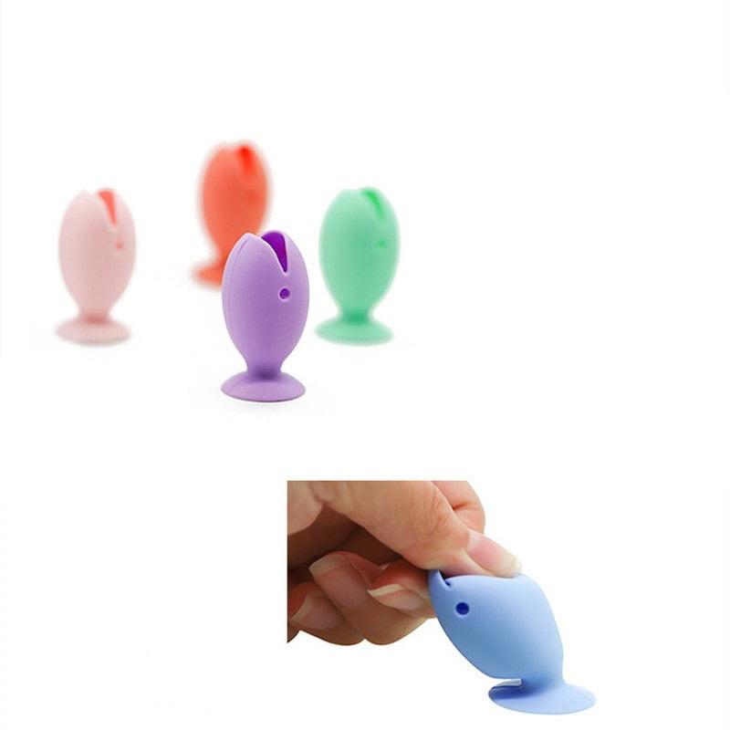 Fish Shaped Silicone Toothbrush Holder Portable Protective Cover