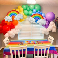DIY Rainbow Balloons Garland Kit for Party Decorations