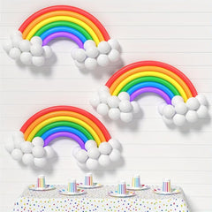 DIY Rainbow Balloons Garland Kit for Party Decorations
