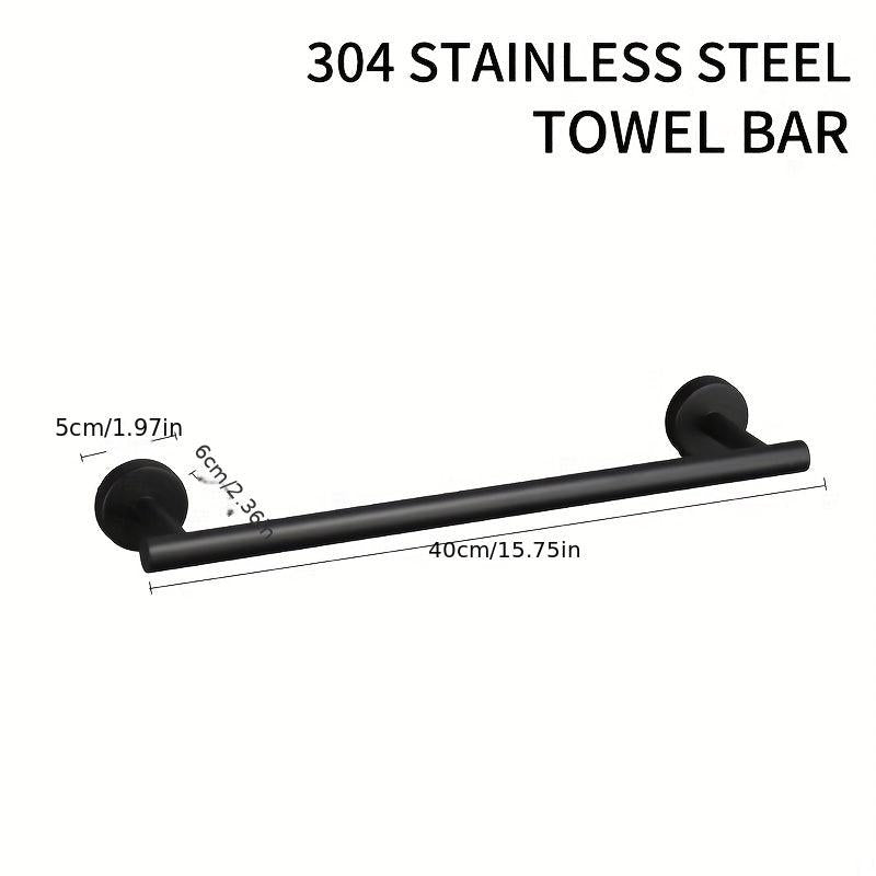 Stainless Steel Towel Bar Wall Mounted Heavy Duty Towel Rack Hand Towel Holder