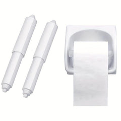 2pcs Toilet Paper Holder Plastic Rod Replacement