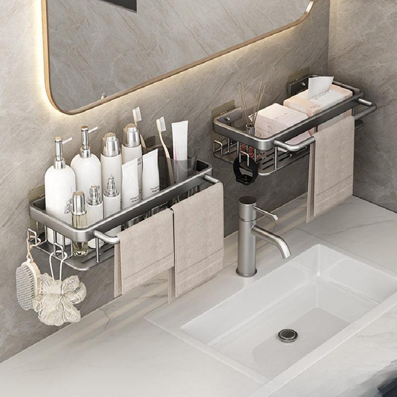 Wall Mounted Storage Rack Bathroom Shelf Punch Bathroom Tray