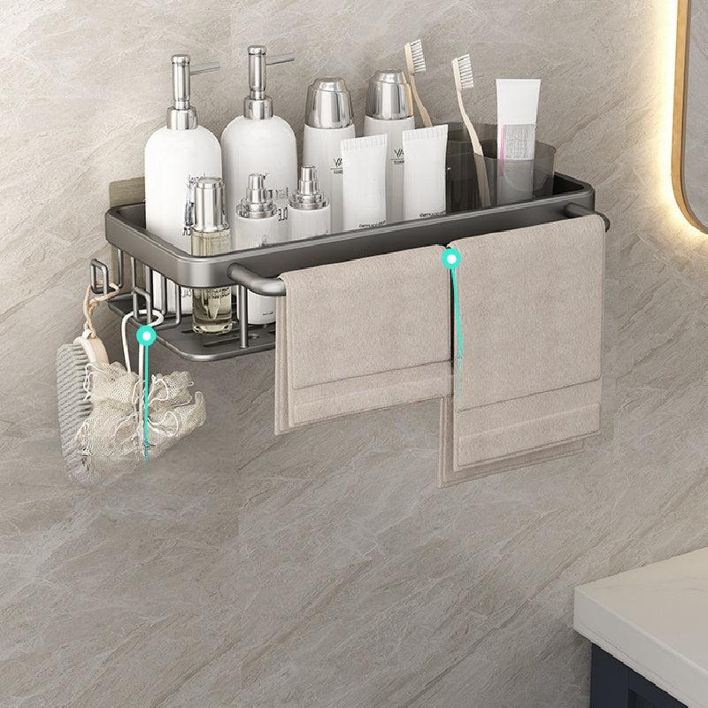 Wall Mounted Storage Rack Bathroom Shelf Punch Bathroom Tray