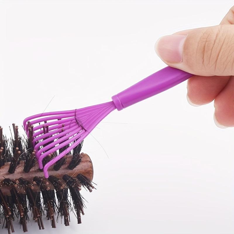 Bathroom Cleaning Brush Comb Cleaner Plastic T Comb Cleaning Claw Hook