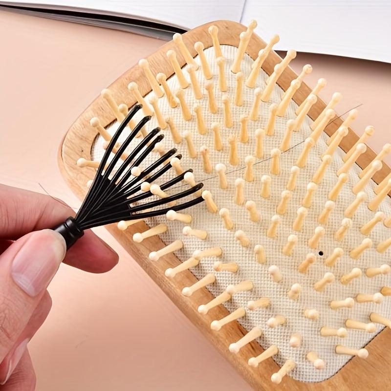 Bathroom Cleaning Brush Comb Cleaner Plastic T Comb Cleaning Claw Hook