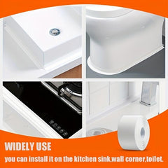 Waterproof PVC Wall Sticker for Bathroom Self Adhesive Sealant Tape