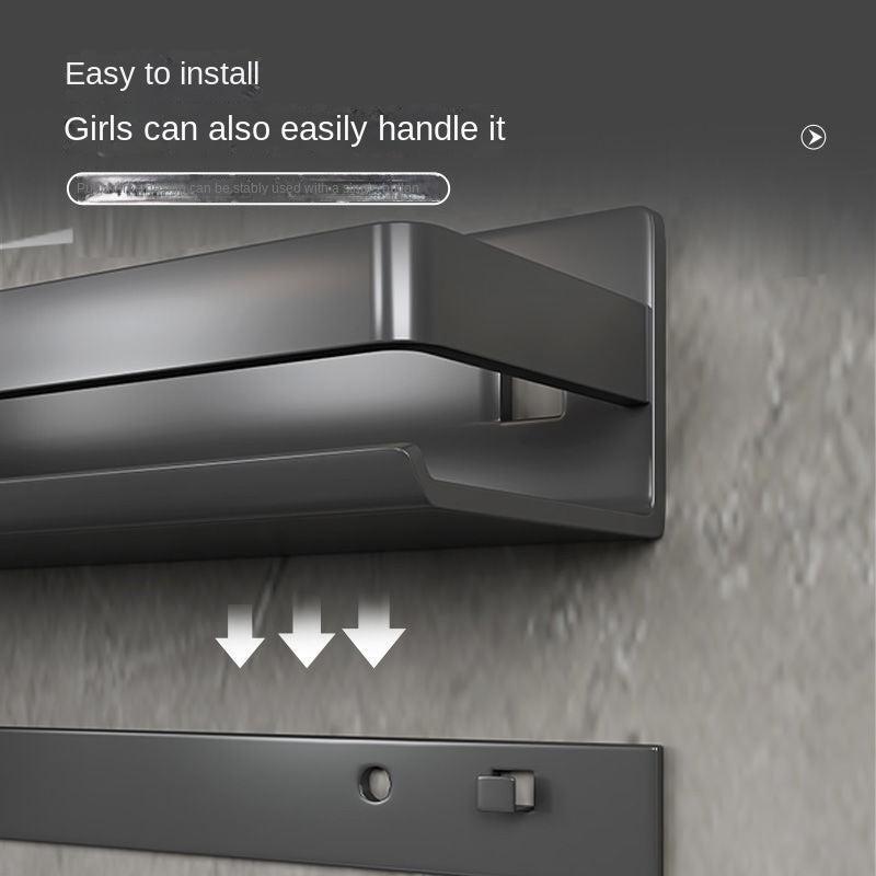 Wall Mounted Seasoning Rack Bathroom Storage Rack