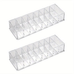 2pcs Makeup Cosmetic Drawers Organizer Box 8 Grid Makeup Organizer