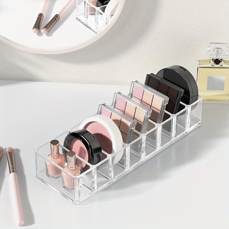 2pcs Makeup Cosmetic Drawers Organizer Box 8 Grid Makeup Organizer