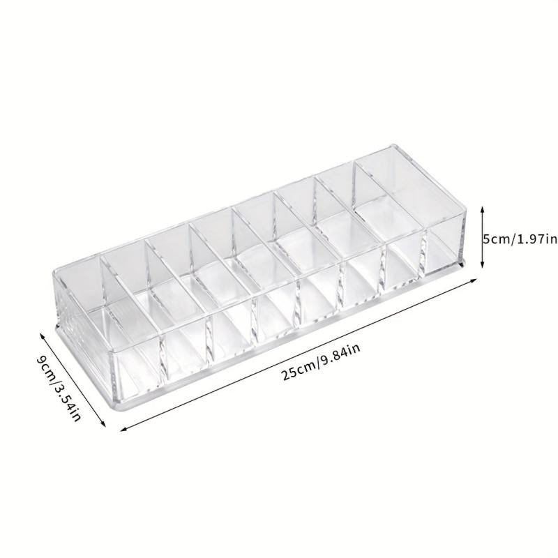 2pcs Makeup Cosmetic Drawers Organizer Box 8 Grid Makeup Organizer