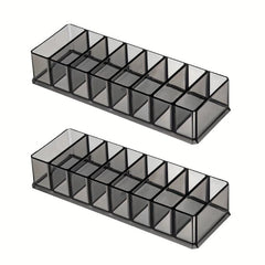 2pcs Makeup Cosmetic Drawers Organizer Box 8 Grid Makeup Organizer