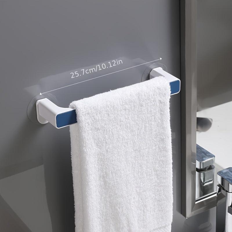 Plastic Towel Bar Shower Towel Rack Wall Mount Holder