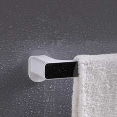 Plastic Towel Bar Shower Towel Rack Wall Mount Holder