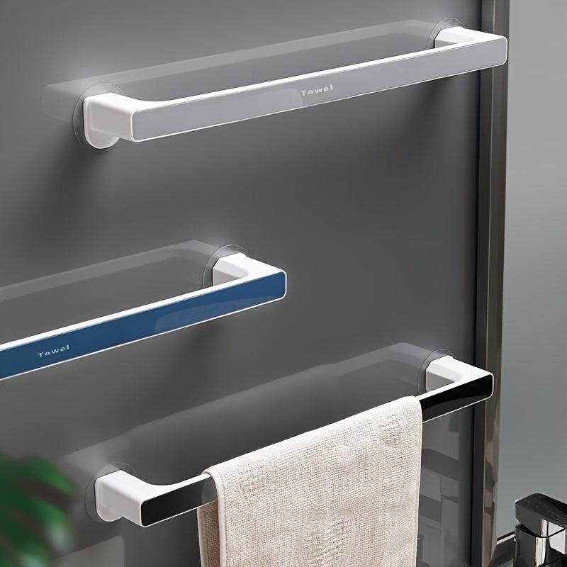 Plastic Towel Bar Shower Towel Rack Wall Mount Holder