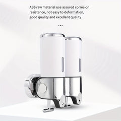 Wall-Mounted Manual Soap Dispenser for Bathroom