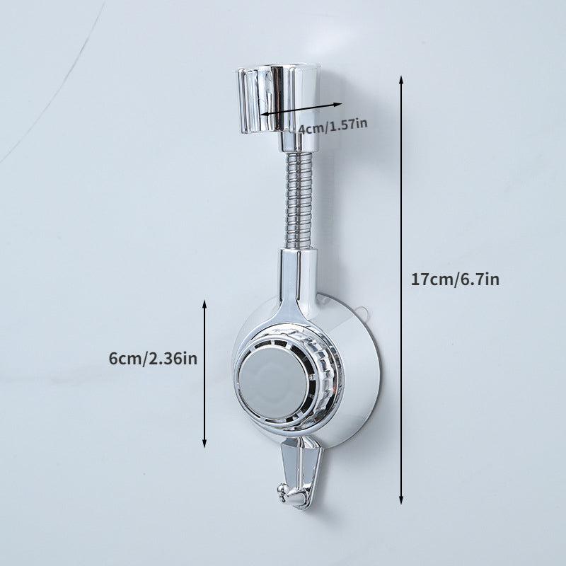 Adjustable Shower Holder Punch-Free Suction Type Universal Bathroom Accessories