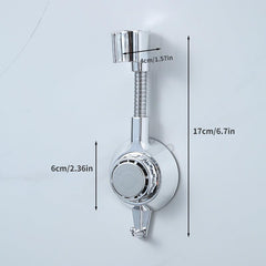 Adjustable Shower Holder Punch-Free Suction Type Universal Bathroom Accessories