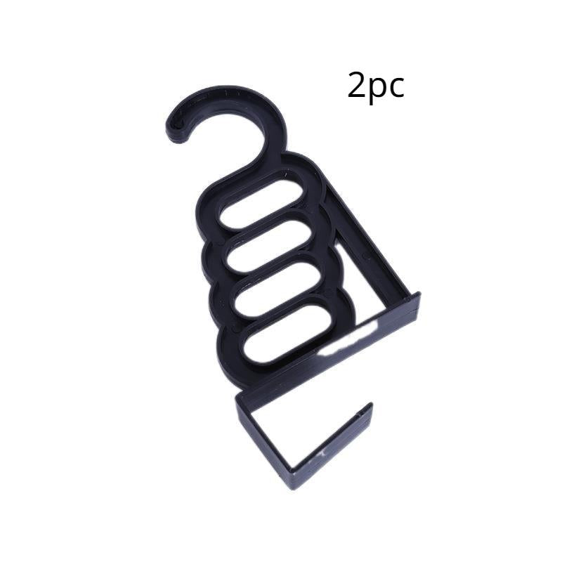 2pcs Over Door Clothes Drying Rack Multifunction Towel Clothes Storage