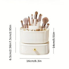 360 Rotatable Cosmetic Storage Box Makeup Perfume Skincare Organizer Rack