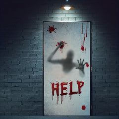 Halloween Blood Hand Window Stickers Decoration
