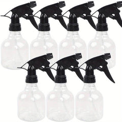 7pcs Plastic Spray Bottles Adjustable Nozzle Leak Proof Water Sprayer Refill