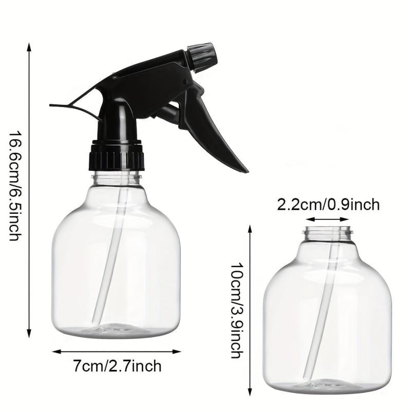 7pcs Plastic Spray Bottles Adjustable Nozzle Leak Proof Water Sprayer Refill