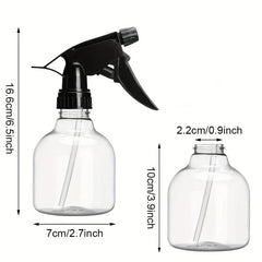 7pcs Plastic Spray Bottles Adjustable Nozzle Leak Proof Water Sprayer Refill