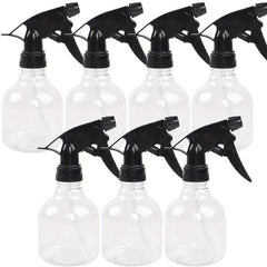 7pcs Plastic Spray Bottles Adjustable Nozzle Leak Proof Water Sprayer Refill