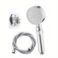 Adjustable High Pressure Shower Head - 5 Modes Wall Mounted