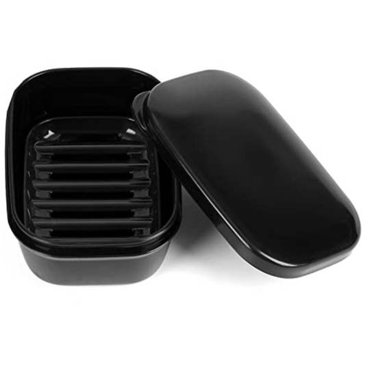 Leakproof Soap Container for Travel Gym Bathroom Perforated Soap Dish