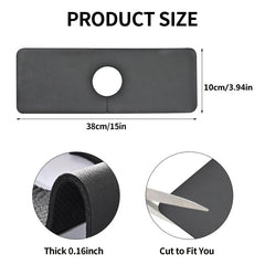 1pc Sink Faucet Mat Quick Drying Pad Diatom Mud Absorbent Mat