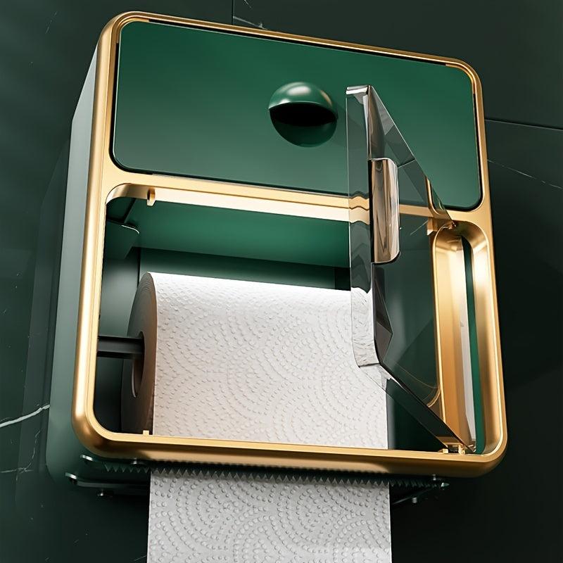 Toilet Tissue Box Wall Mounted Paper Drawer