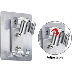 1PC Aluminum Shower Holder Adjustable Punch Bathroom Shower Head Stand Bracket