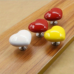 Colorful Heart Toilet Tank Button - Bathroom Tank Button Assistant