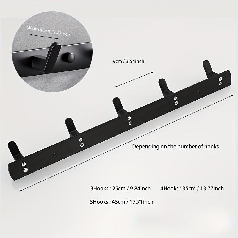 Durable Wall Mounted Hooks Towel Hanger Wall Hook Coat Clothes Hat Hanger Rack