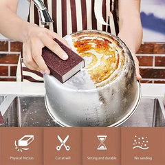 4pcs Double Sided Cleaning Sponge for Kitchen, Pot, Teapot