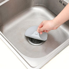 3pcs Sink Filter Hair Catcher Silicone Anti Clog Hair Stopper