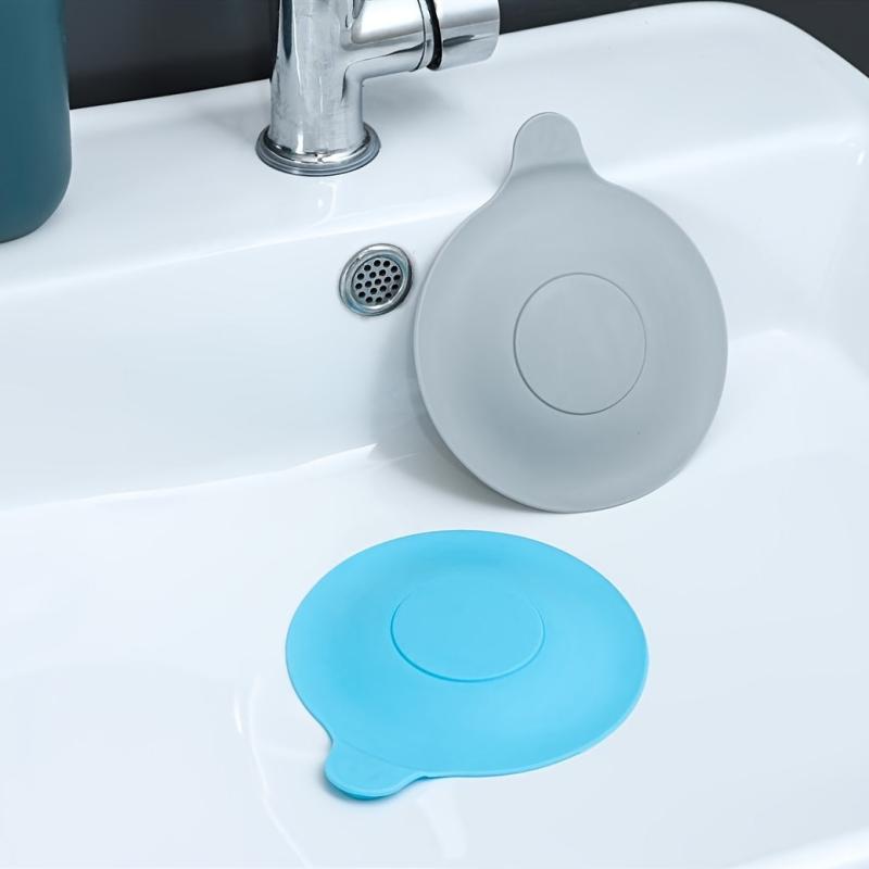 3pcs Sink Filter Hair Catcher Silicone Anti Clog Hair Stopper