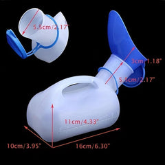 1000ML Portable Unisex Urinal Bottle with Lid for Travel Car Hiking