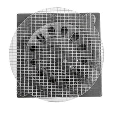 10pcs Disposable Shower Drain Hair Catcher Mesh Stickers