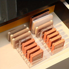 Transparent Cosmetic Storage Rack for Makeup and Skin Care Products