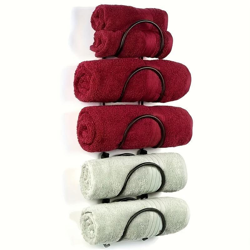 Wall Mounted Towel Rack Bathroom Towel Holder