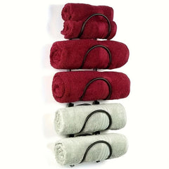 Wall Mounted Towel Rack Bathroom Towel Holder