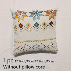 Bohemian Chenille Sofa Slipcover Geometric Non-slip Cover